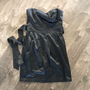 Black strapless dress - Size 7